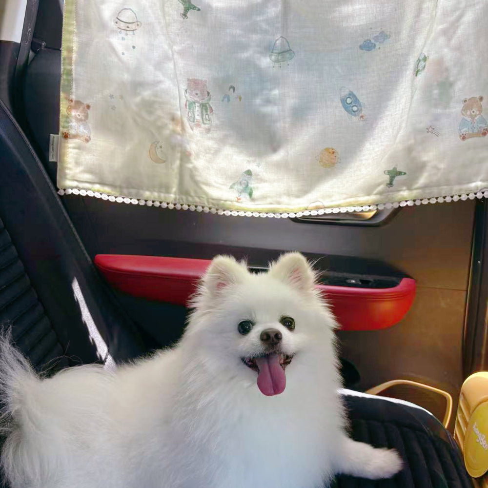 Keep Your Pup Cool: WanderPaws No-Drill Suction Cup Car Sunshade