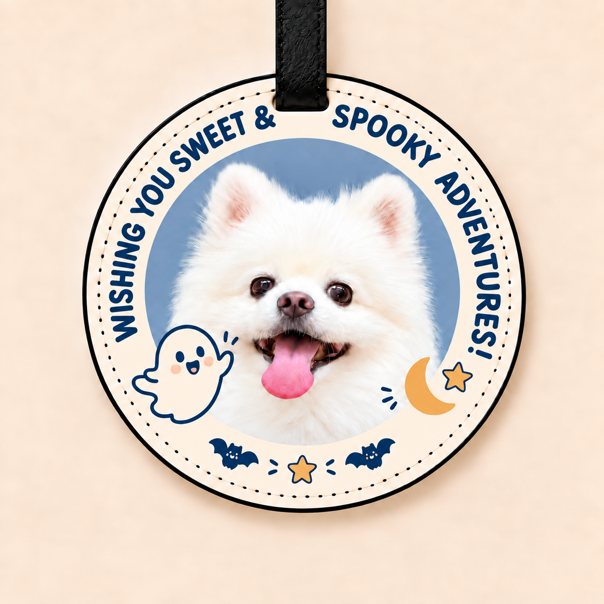 Limited-Edition Personalized Pet Luggage Tag | Halloween & Christmas Designs