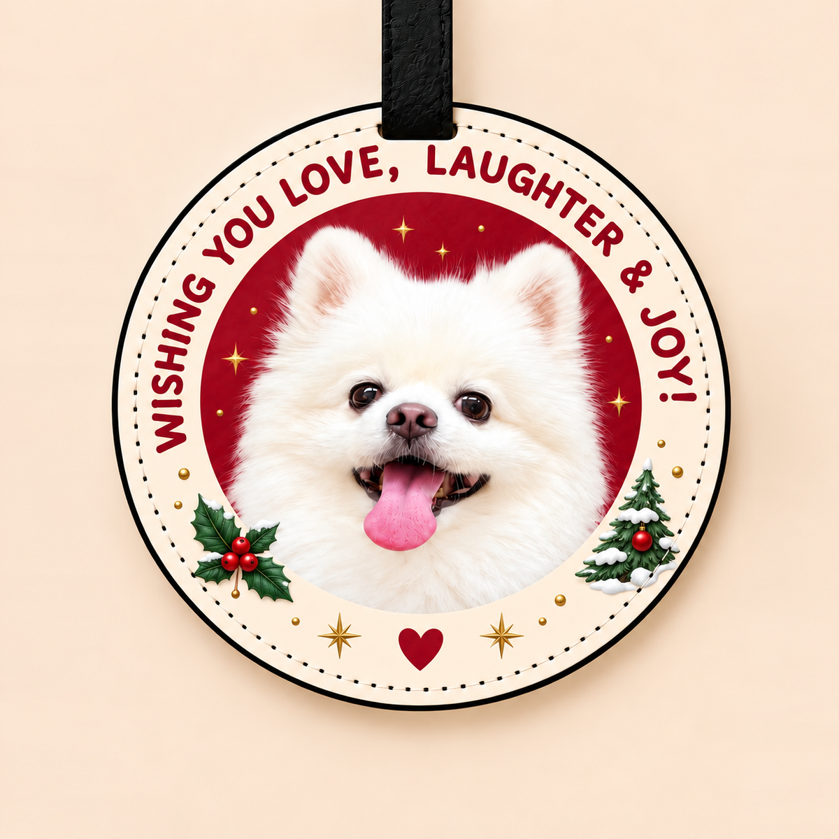Limited-Edition Personalized Pet Luggage Tag | Halloween & Christmas Designs