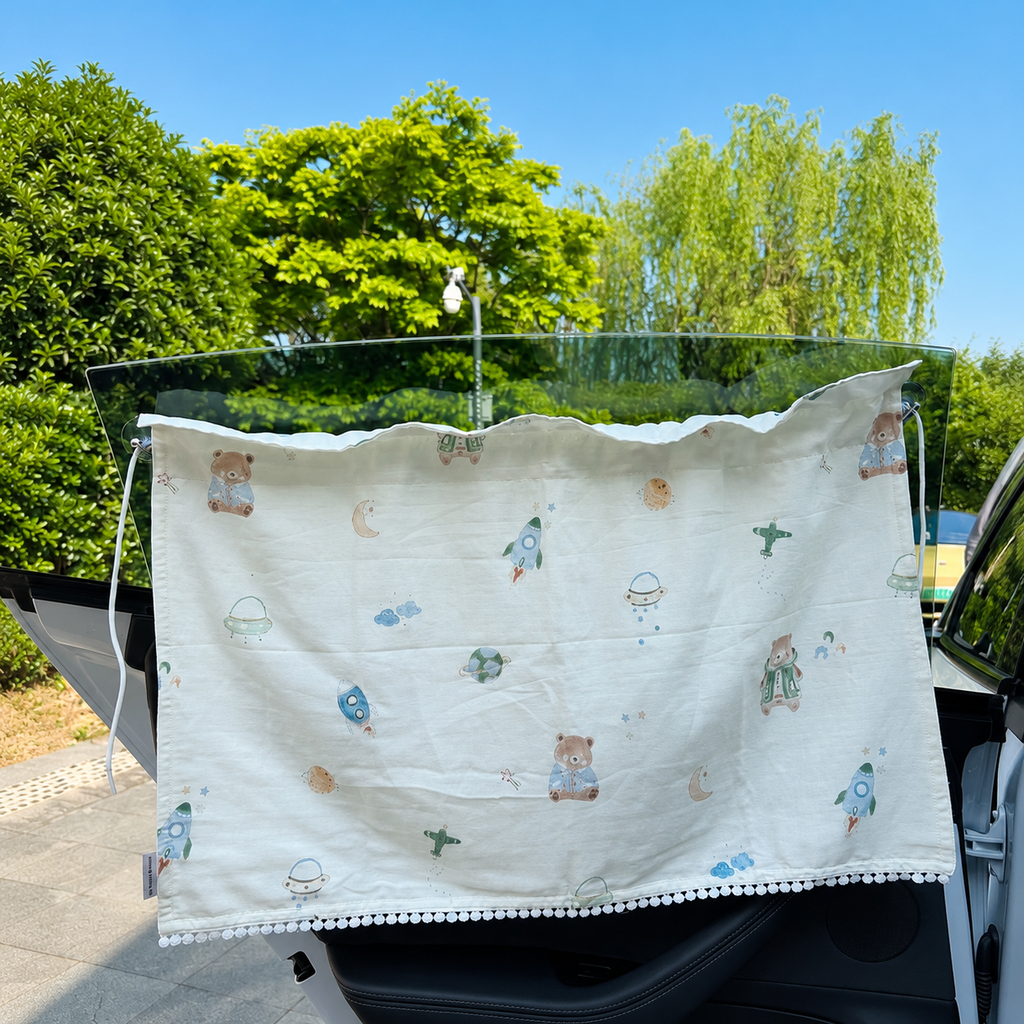 Keep Your Pup Cool: WanderPaws No-Drill Suction Cup Car Sunshade