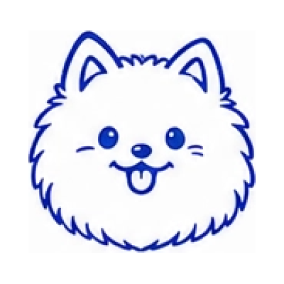 Dark blue ink color swatch for the personalized pet travel memory stamp