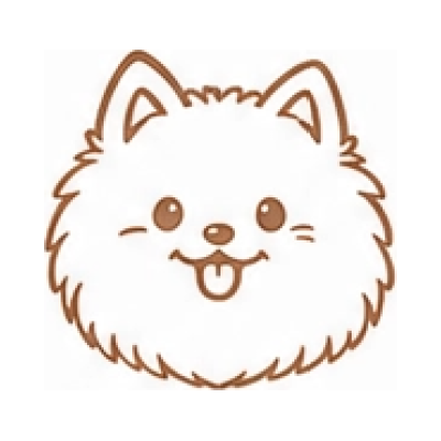 Light brown ink color swatch for the personalized pet travel memory stamp